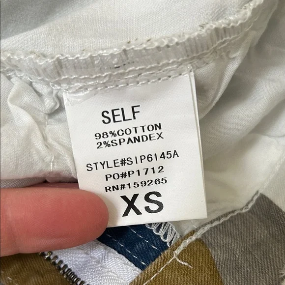 Altar'd State Multicolor Striped Flare Bell Bottom Jeans Size XS - Picture 9 of 15